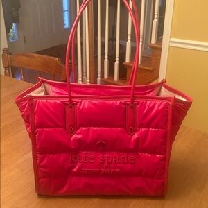 Kate Spade Ella XL Puffy Tote Bag